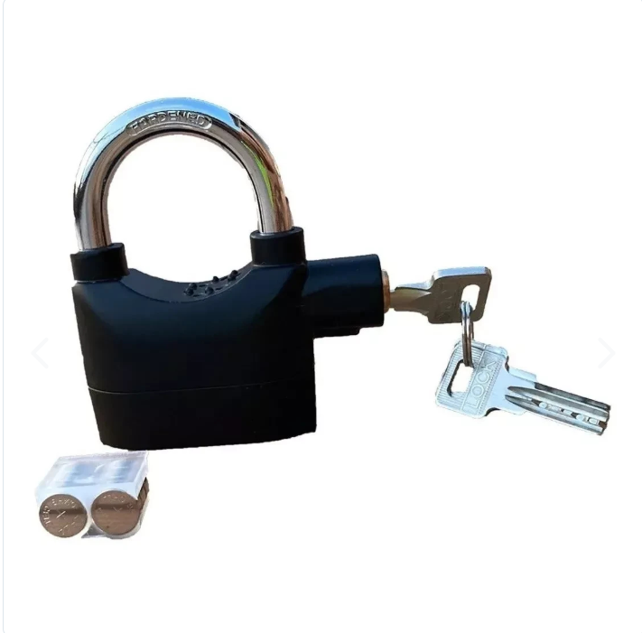 CANDADO ALARMA PARA MOTOS Y BICICLETAS