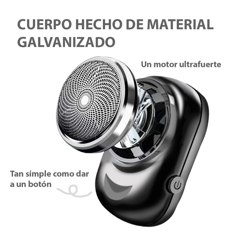 MINI AFEITADORA ELECTRICA PORTATIL CON CARGA USB