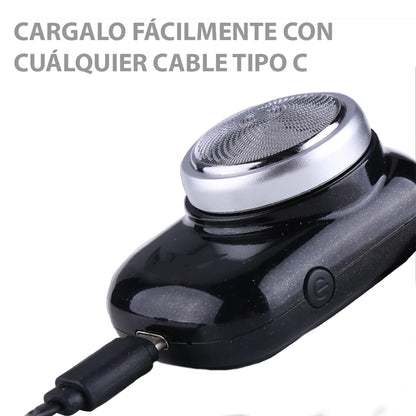 MINI AFEITADORA ELECTRICA PORTATIL CON CARGA USB