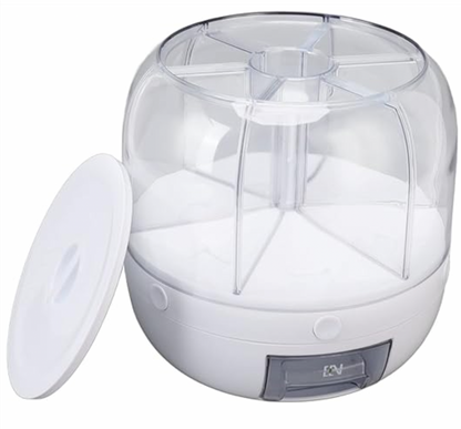 DISPENSADOR DE GRANOS GIRATORIO DE 360º