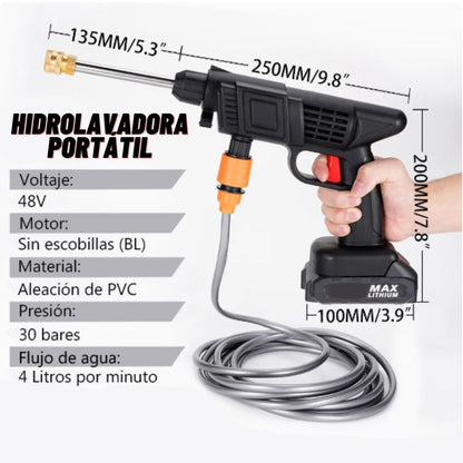 HIDROLAVADORA PORTÁTIL RECARGABLE