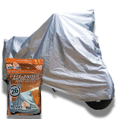 IMPERMEABLE METALIZADO + PIJAMA METALIZADA PARA MOTO