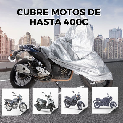 IMPERMEABLE METALIZADO + PIJAMA METALIZADA PARA MOTO