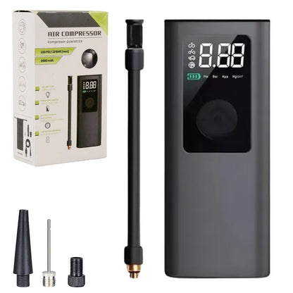 COMPRESOR DE AIRE PORTÁTIL RECARGABLE