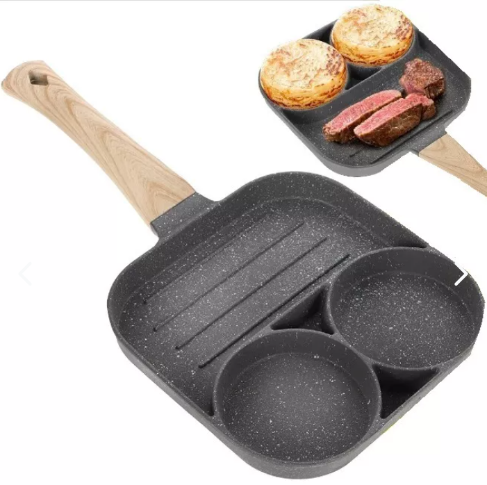 SARTEN PARA FREIR DE 3 PUESTOS