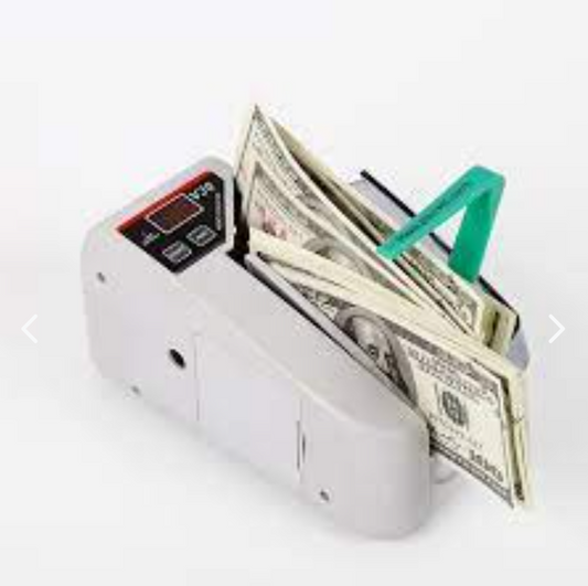 MAQUINA CONTADOR DE BILLETES PORTATIL