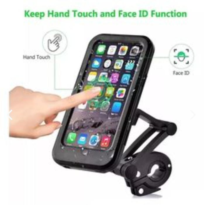 SOPORTE DE CELULAR IMPERMEABLE PARA BICICLETA O MOTO