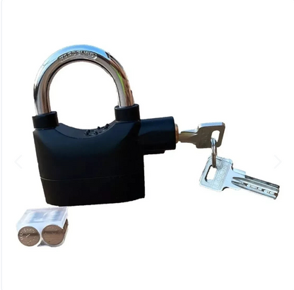 CANDADO ALARMA PARA MOTOS Y BICICLETAS