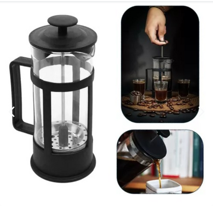CAFETERA PRENSA FRANCESA EN VIDRIO 1L