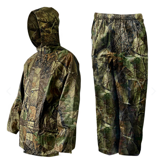 IMPERMEABLE CAMUFLADO 2 PIEZAS PARA MOTO