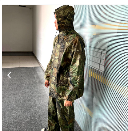 IMPERMEABLE CAMUFLADO 2 PIEZAS PARA MOTO