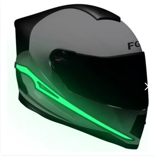 TIRA LUZ LED PARA CASCO DE MOTO