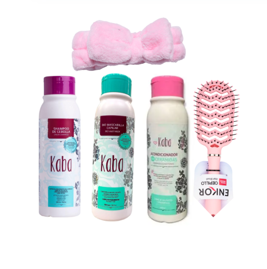 KIT KABA CRECIMIENTO Y REPARACION CAPILAR DE RAIZ A PUNTAS