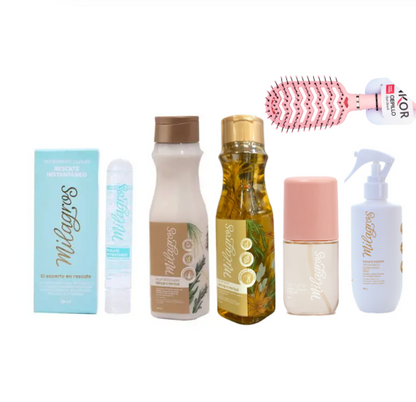 KIT CUIDADO TOTAL MILAGROS BRILLO Y FORTALEZA