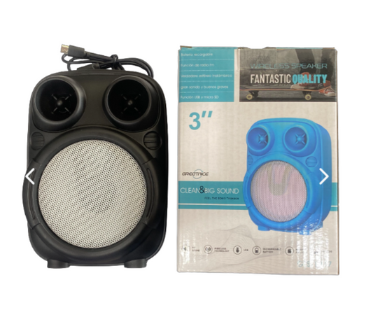 PARLANTE PORTATIL TOP SONIC 3