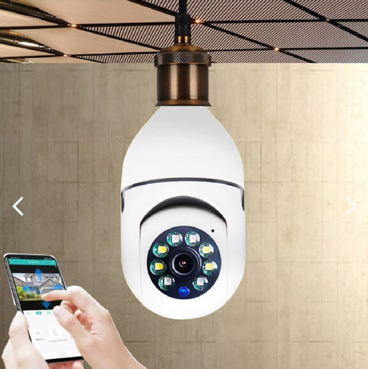 CAMARA DE SEGURIDAD WIFI BOMBILLO ROBOTI