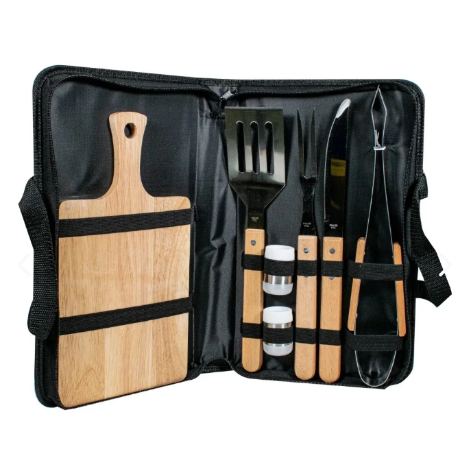 SET PARA ASADOS DE 7 PIEZAS