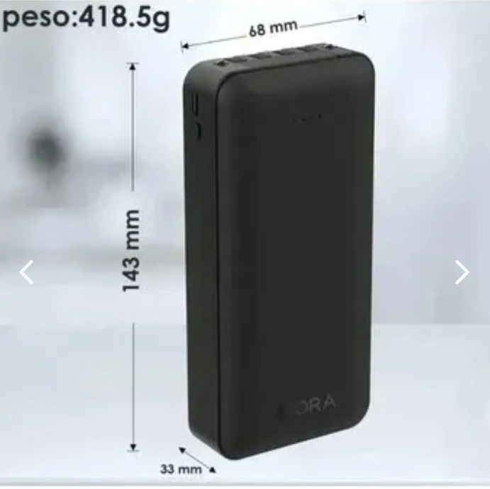POWER BANK BATERIA 20000 1 HORA GAR 159