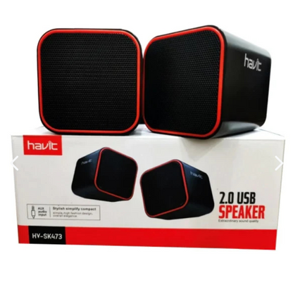 MINI PARLANTES PARA COMPUTADOR USB 2.0 HA