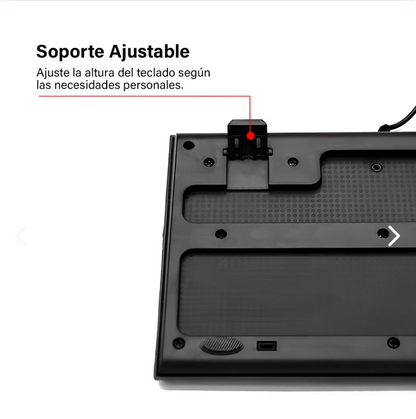 TECLADO ALAMBRICO MULTIFUNCIONAL