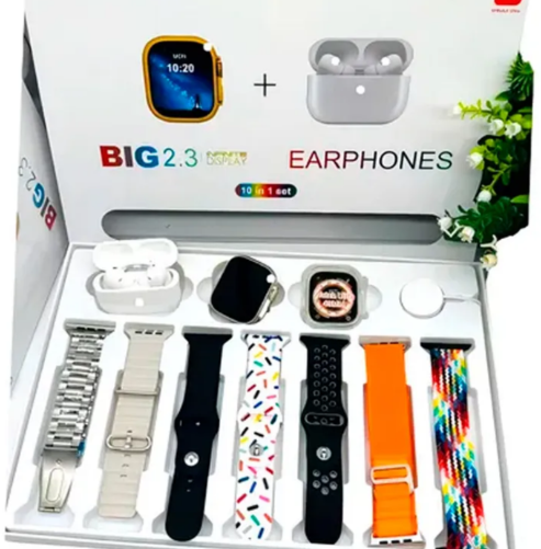 COMBO DE RELOJ Y AUDIFONOS