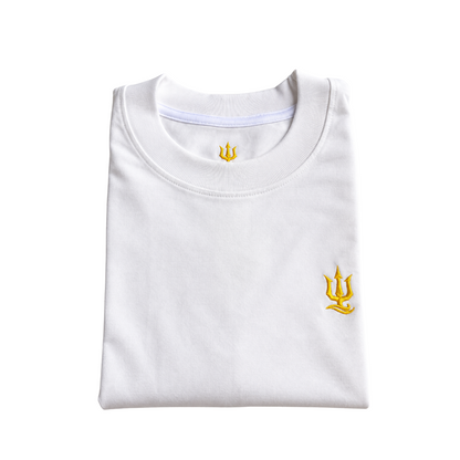CAMISETA BLANCA OVERSIZE 727 - ESSENTIAL