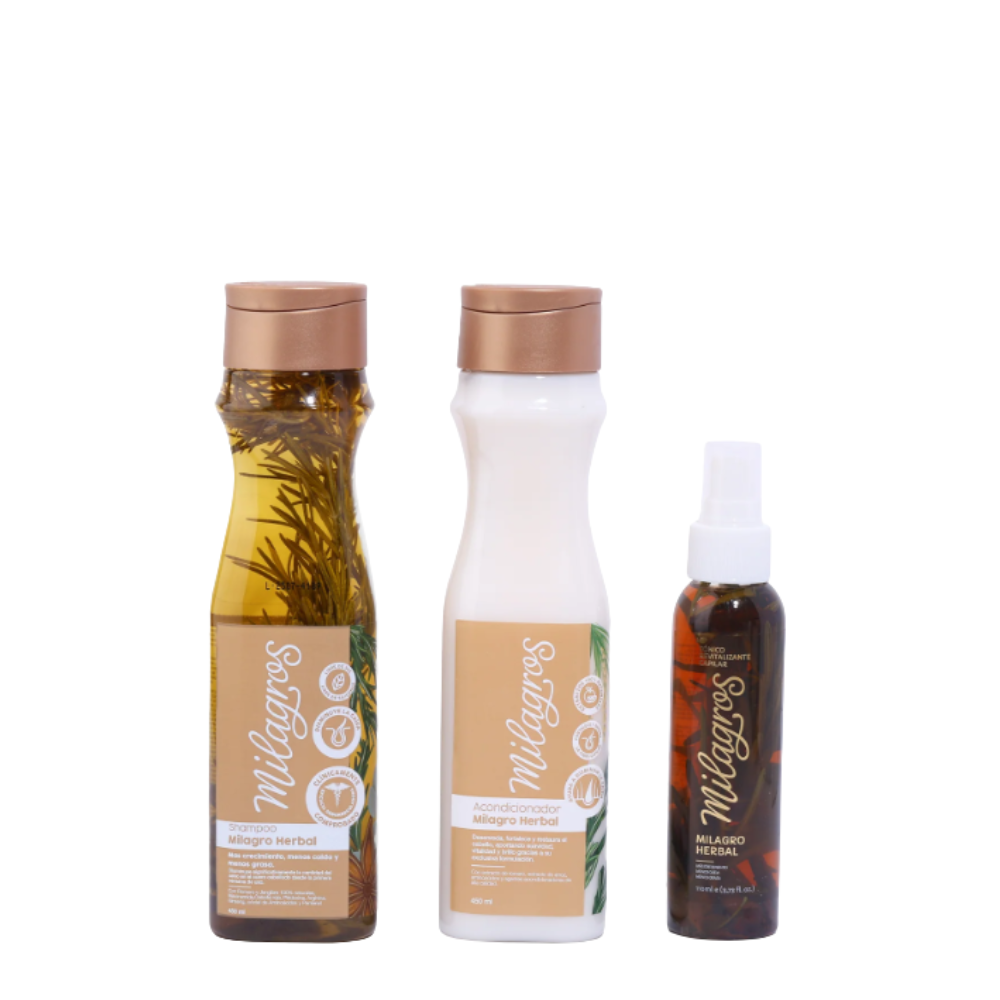 KIT MILAGRO HERBAL FUERZA Y VITALIDAD MILAGROS