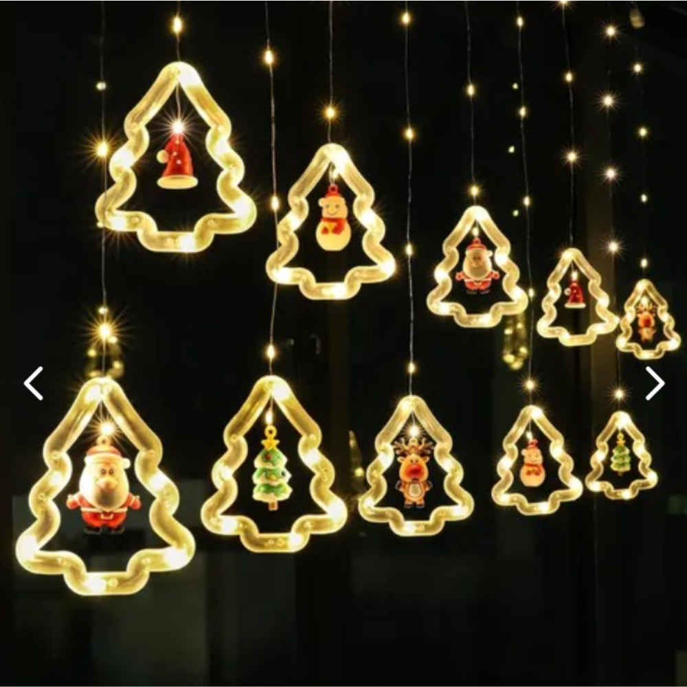 LUCES CASCADAS DE NAVIDAD X3M