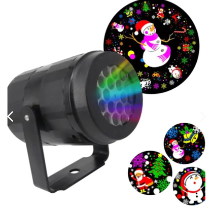 PROYECTOR PRO DE LUCES DE NAVIDAD PARA INTERIOR Y EXTERIOR HD