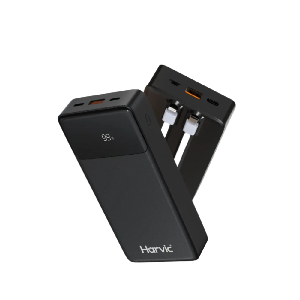 POWER BANK HARVIC 20.000 MAH CARGA RAPIDA