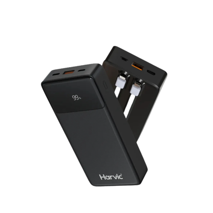 POWER BANK HARVIC 20.000 MAH CARGA RAPIDA