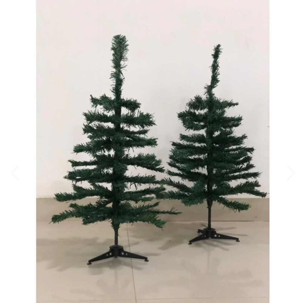 ARBOL DE NAVIDAD ARTIFICIAL CLASICO CON BASE PLASTICA 60CM