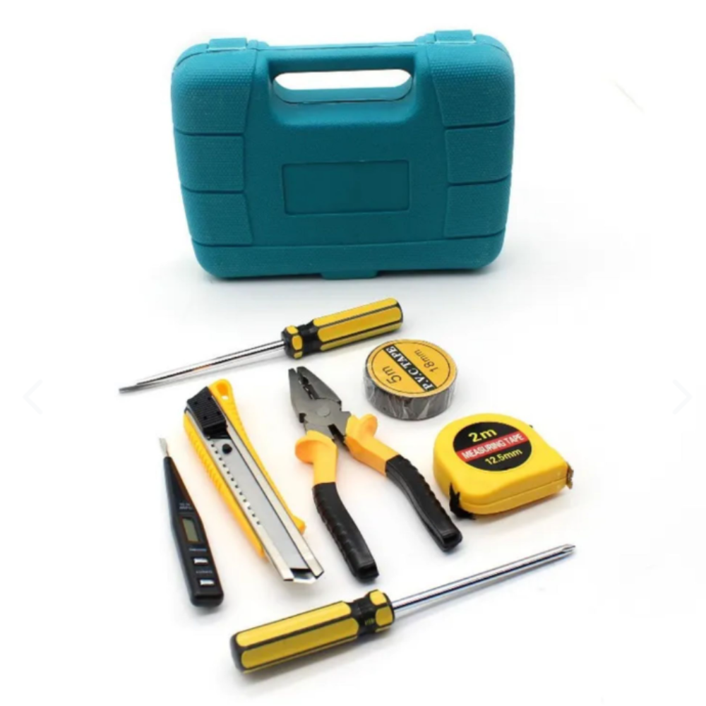KIT DE HERRAMIENTAS BASICO DE MANTENIMIENTO EN ESTUCHE RIGIDO