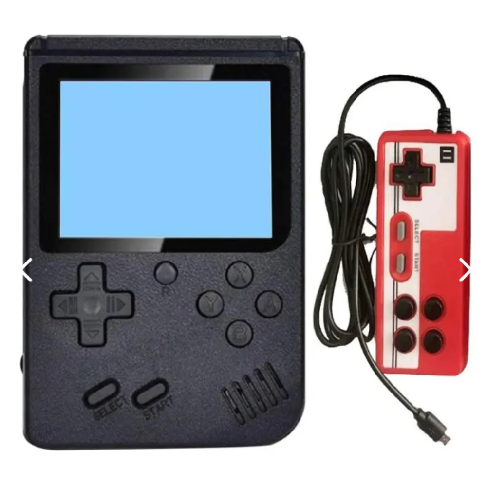 CONSOLA MINI DE VIDEOJUEGOS PORTATIL RETRO SUP GAME BOX 400 EN 1 CON MANDO