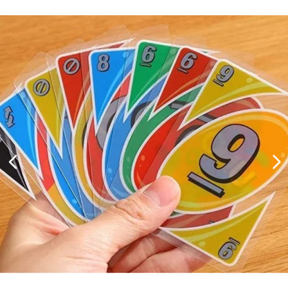 JUEGO DE CARTAS UNO H2O TRANSPARENTES E IMPERMEABLES