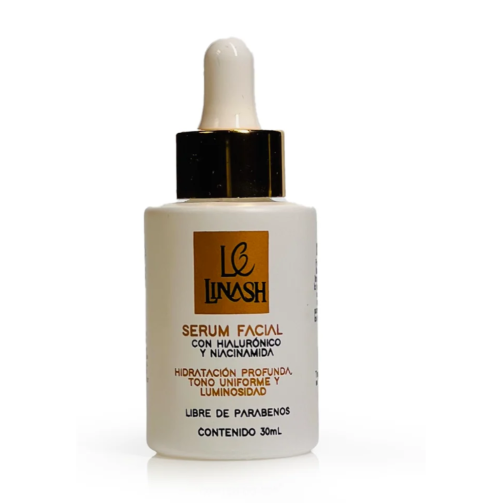 SERUM FACIAL LINASH - HIDRATACION PROFUNDA Y LUMINOSIDAD
