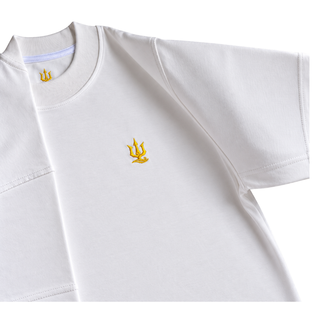 CAMISETA BLANCA OVERSIZE 727 - ESSENTIAL