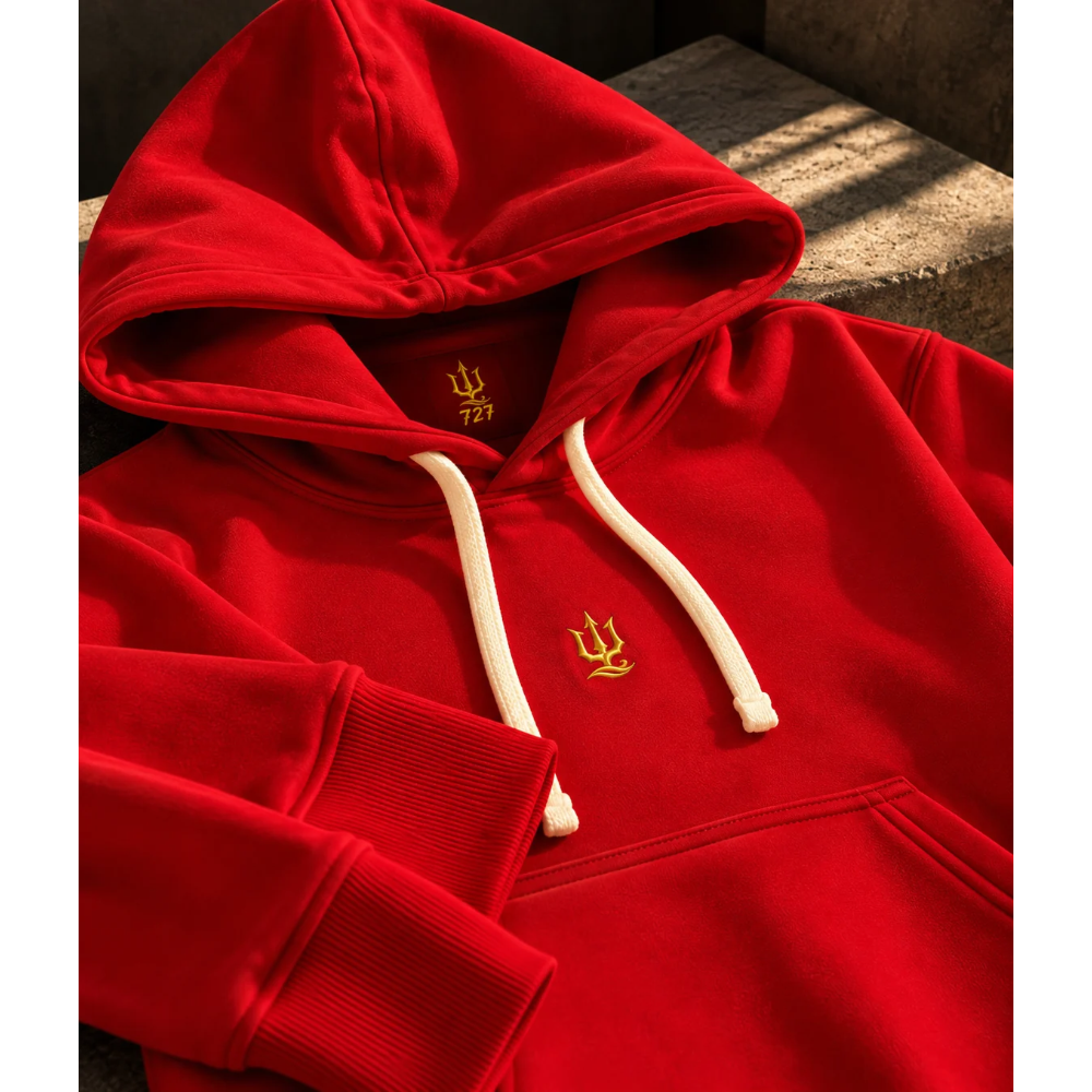 CHOMPA ROJA 727 - COMFORT PERCHADA 430G