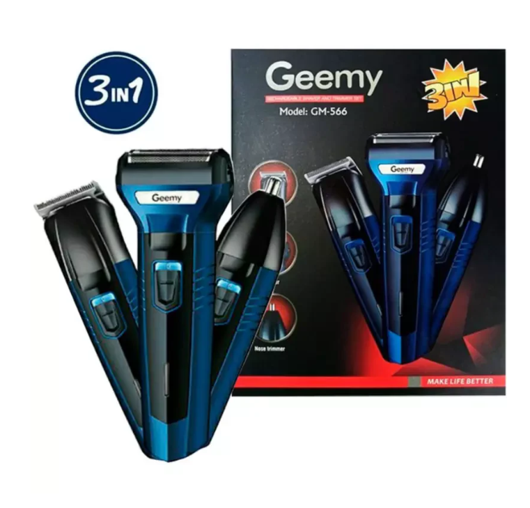 KIT MAQUINA BARBERA 3 EN 1