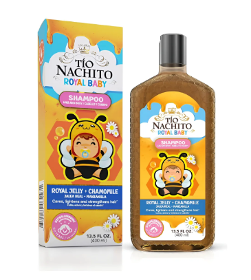 SHAMPOO TIO NACHITO PARA BEBÉS CON JALEA REAL Y MANZANILLA