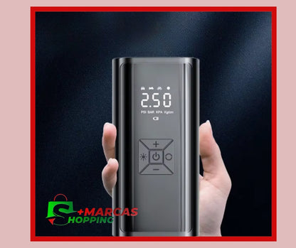 COMPRESOR DE AIRE PORTÁTIL RECARGABLE