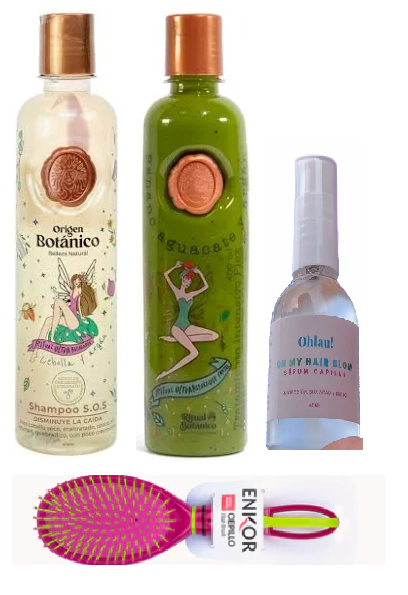 KIT ORIGEN BOTANICO + SERUM OHLAU! + CEPILLO ENKOR